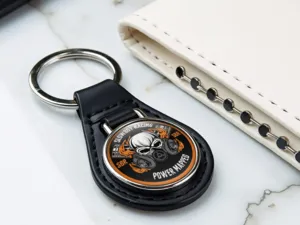 Porte-clés Logo Alliage Premium Personnalisé
